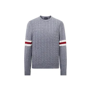 DANIEL HECHTER Sweater Men's Heather Gray