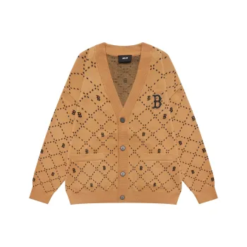 MLB Knitwear Unisex Light Camel