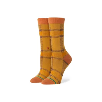 Stance Mid Calf Socks Women's 1 Pack Yellow
