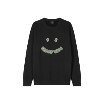 Paul Smith Happy Embroidered Sweatshirt