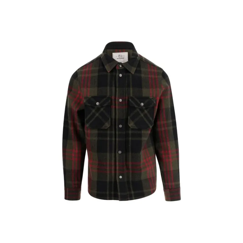 WOOLRICH Alaskan Checked Overshirt-0