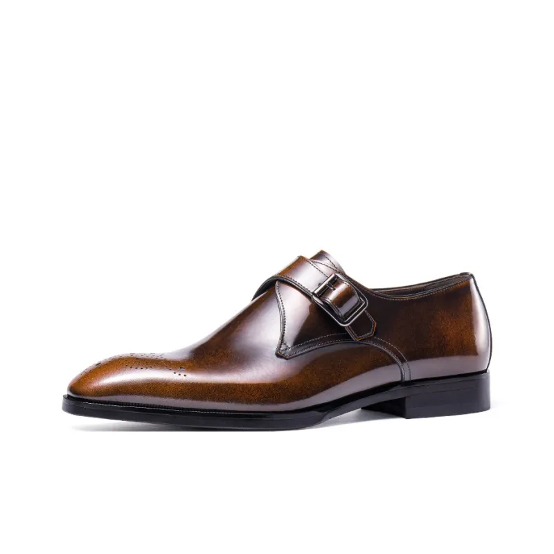 Bansley Dress Shoes Men Low Top-5