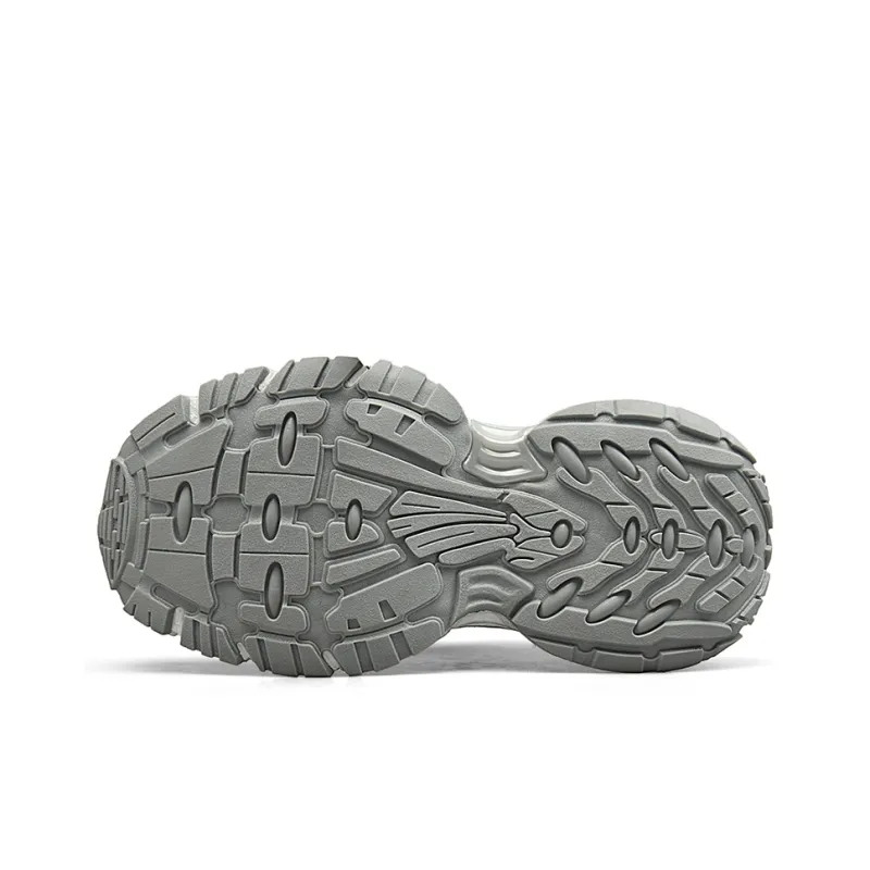 SUPEREDGE Slip Resistant And Abrasion Resistant Coverage Low Top Chunky Sneakers Unisex-3