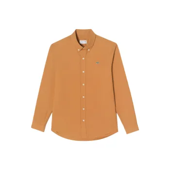 LACOSTE Shirts Men Orange