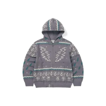 Thisisneverthat X Grateful Dead Iconography Knit Zip Hoodie