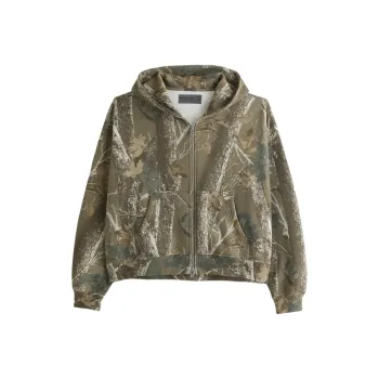 AF Sweatshirt Men's Dark Green Camouflage