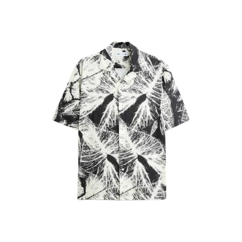 ZARA Shirts Men Nude/Black-0