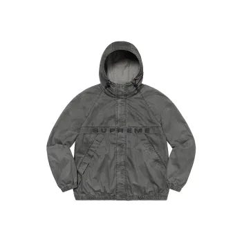 Supreme Overdyed Twill Hooded Jacket
