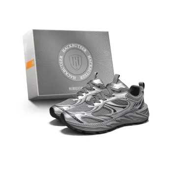 HACKBUTEER Low Top Chunky Sneakers Men's Box Included