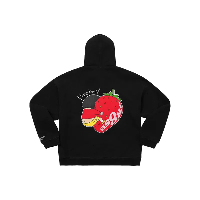 Crayon Shinchan X WHOOSIS X Crayon Shin chan Collaboration Series Sweatshirts Unisex-4