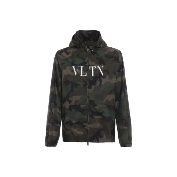 Valentino Jackets Men Army Green