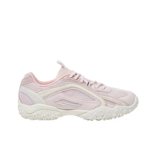 FILA Eshape Low Top Casual Shoes Women's White Pink-1