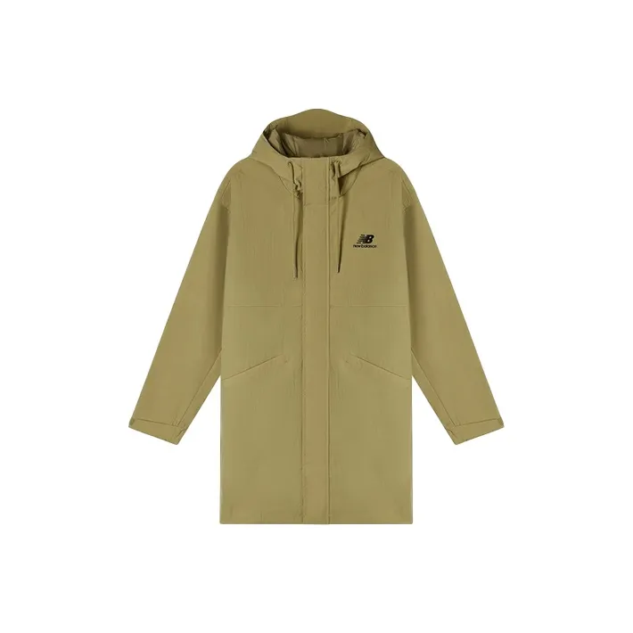 New Balance Jackets Men Khaki-0