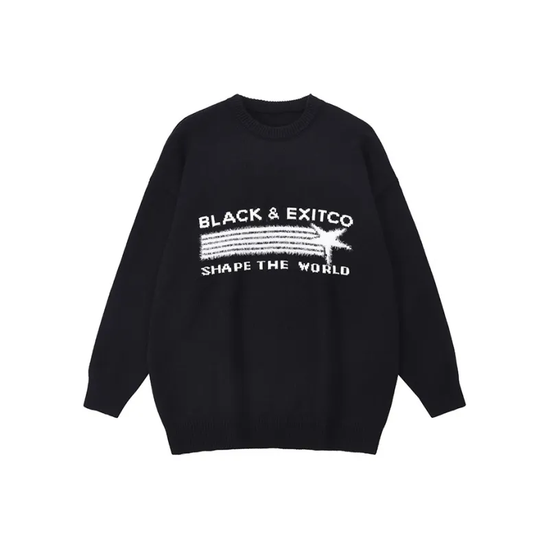 BLACK OF EXIT Sweaters Unisex-0