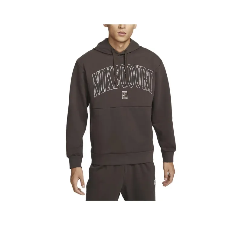 Nike COURT HERITAGEDri Fit Sweatshirt Men's Baroque Brown/Velvet Brown-0