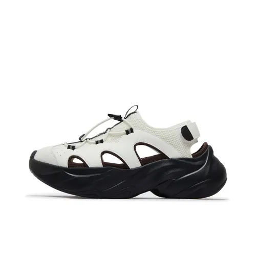 361° Anti Slip Wear Resistant River Trekking Shoes Women's White Black