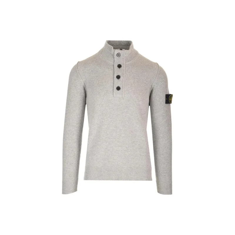 STONE ISLAND Sweater Men's Gray-0
