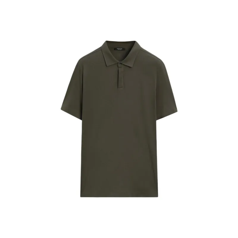 Massimo Dutti Polo Shirt Men's Dark Green-0