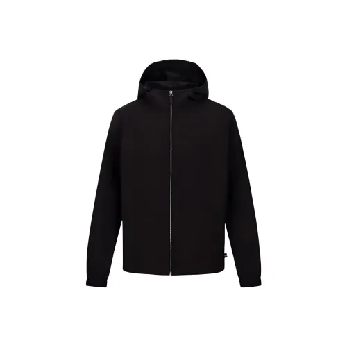 BALLY Logo print Hooded Jacket