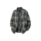 Gray Blue Plaid