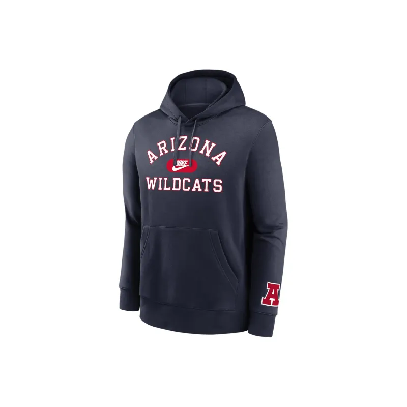 Nike Arizona Wildcats Legacy Club Foundational Men's Nike College Pullover Hoodie-0