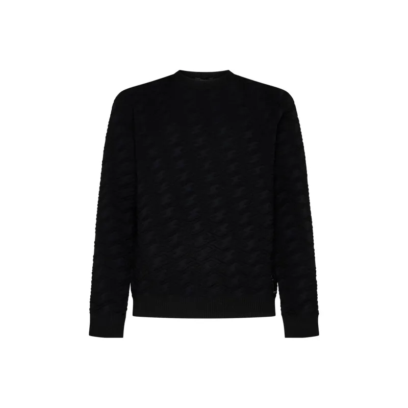 FENDI Monogram Jacquard Crewneck Sweater-0