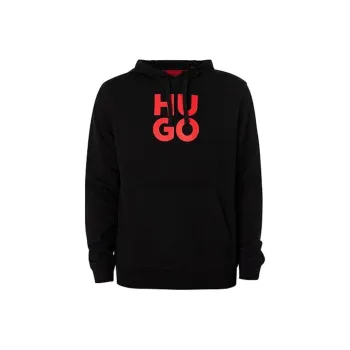 HUGO BOSS Logo-Printed Drawstring Hoodie