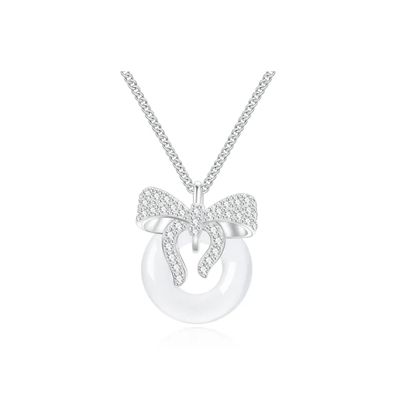 Lao Feng Xiang Agate Necklaces Women's-0