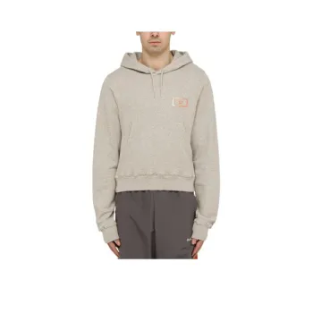Martine Rose Logo appliqué Cotton Hoodie