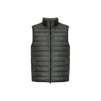 STONE ISLAND Compass patch Quilted Gilet