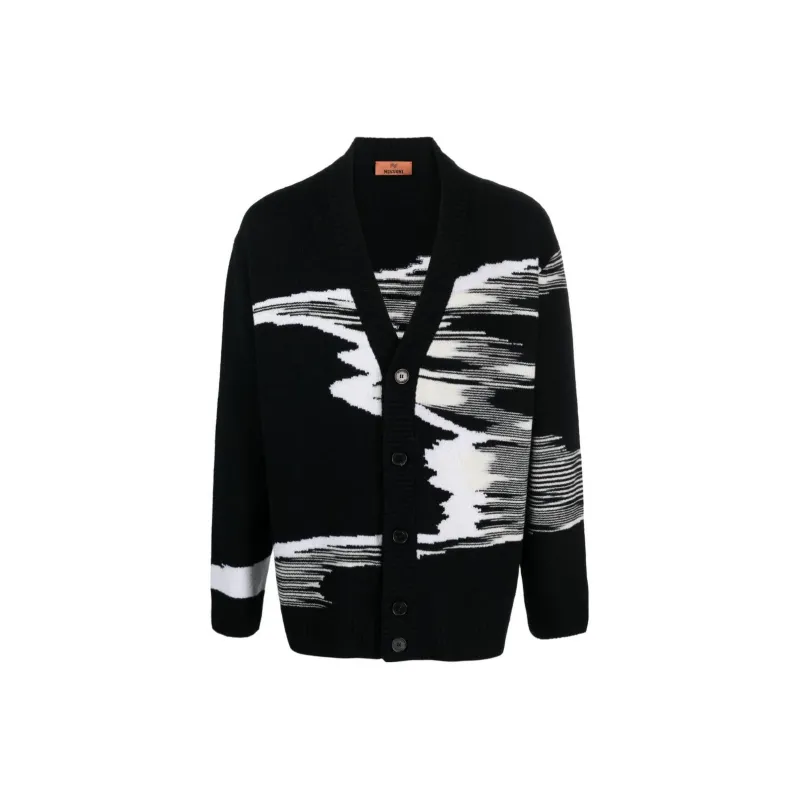MISSONI V neck Wool Cardigan-0