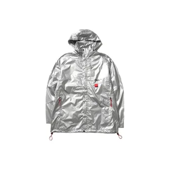 PUMA Jackets Men Silver