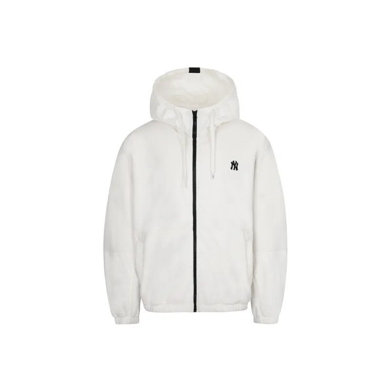 MLB New York Yankees Jackets Unisex Ivory White-0
