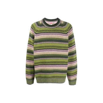 KENZO Rue Vivienne Striped Wool Jumper