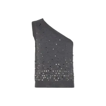 FENDI Tank Tops Men Gray