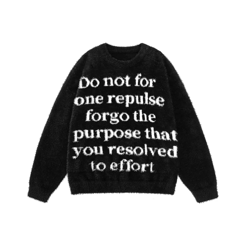 UNKNOWTAL Knitwear Unisex Black-0