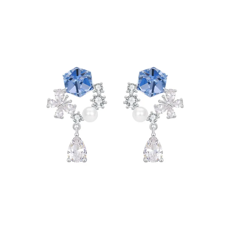 Lady Go S925 Silver Earrings Women's-2