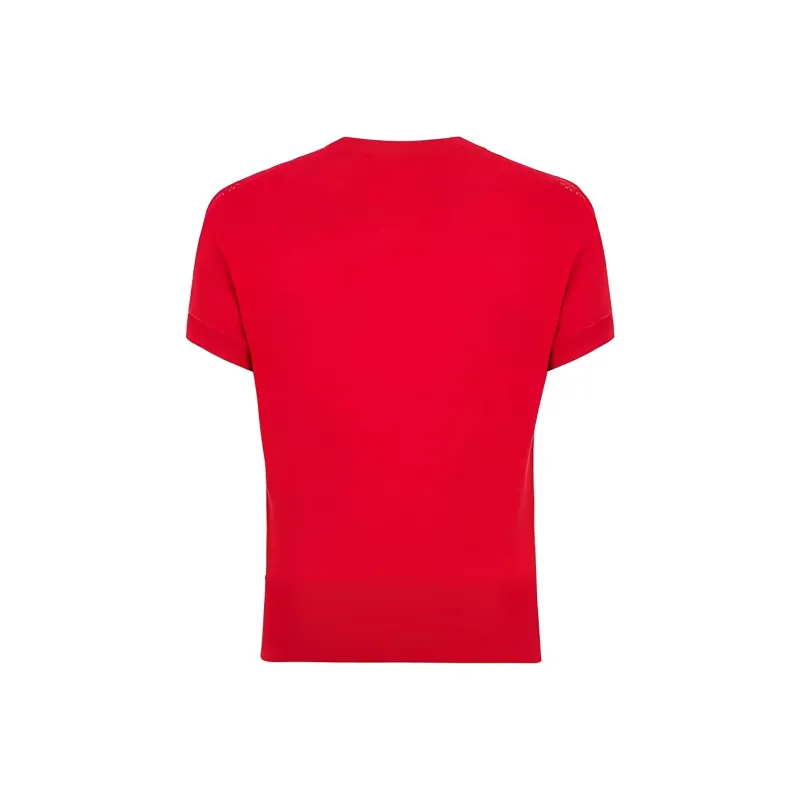 FENDI T Shirts Men Red-1
