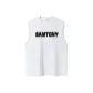 White (Black Print)