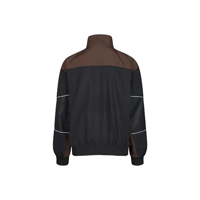 FENDI FW22 Jackets Coats Men's Black-1