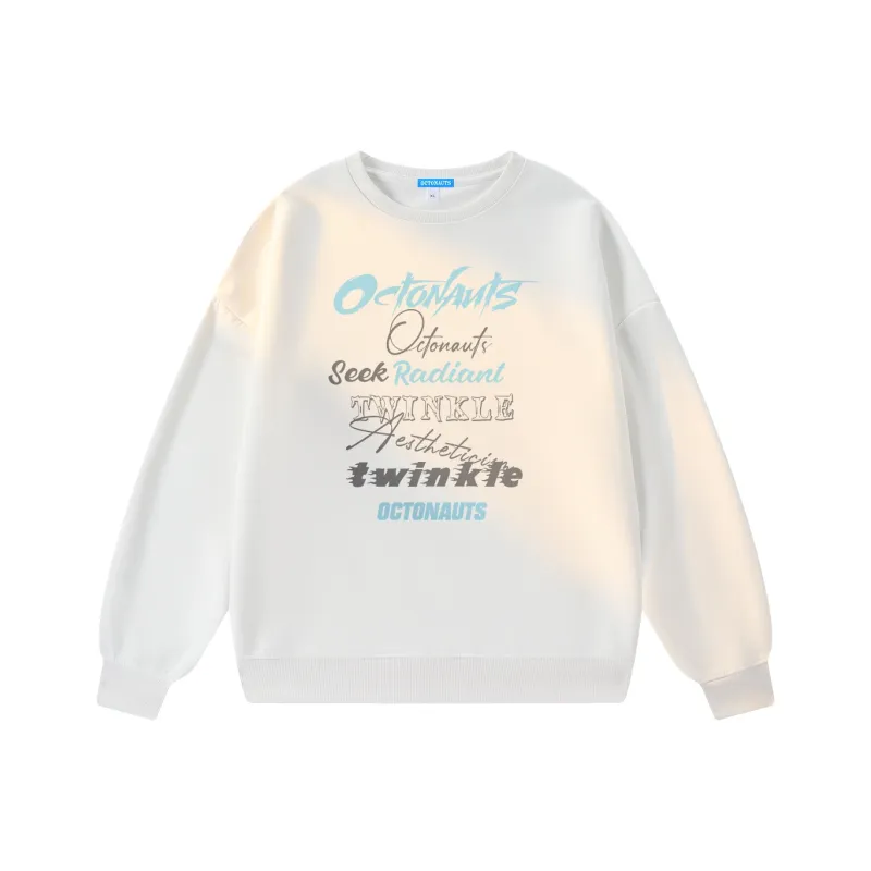 Small Columns Under The Sea Sweatshirt Unisex-0