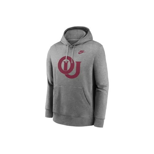 Nike Oklahoma Sooners Legacy Club Primary Logo Men's high nike College Pullover Hoodie