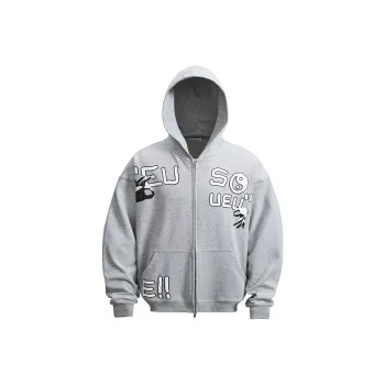 Eusoueu Sweatshirt Unisex Light Gray