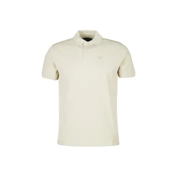 BARBOUR Polo Shirt Men's Light Umber