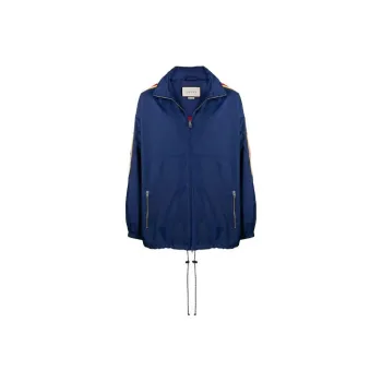 GUCCI Jackets Men Blue