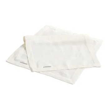 Brunello Cucinelli Fabric Placemats White 60*45cm