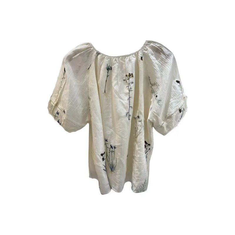 PLAY BUSH Shirt Women's Apricot-1