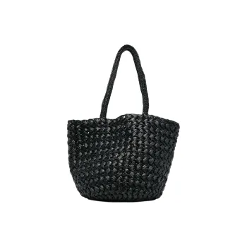 THE ROW Cattle Leather Handbag, Shoulder Bag Women's Black
