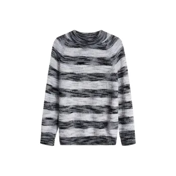 K BOXING Cashmere Sweater Men's Light Gray
