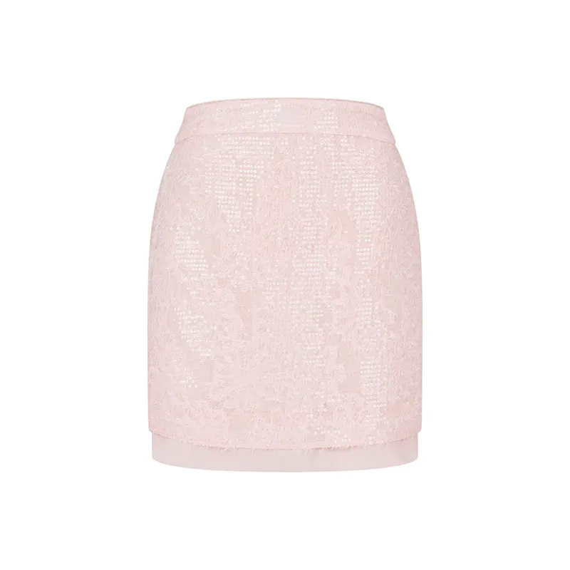 RARE Casual Short Skirts Women's Pink-2